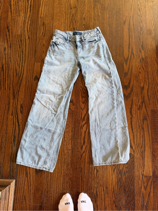 Aeropostale Denim - Aeropostale Light Blue Relaxed Straight-Leg Jeans